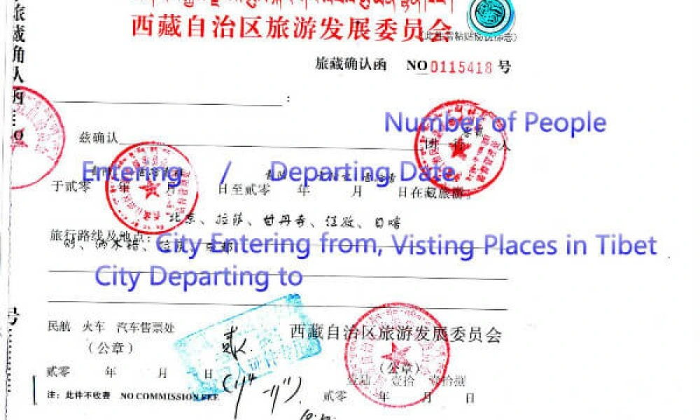 tibet travel permit